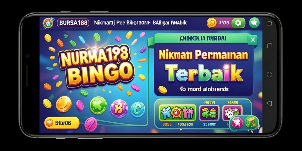 Tampilan gameplay seru dan menegangkan dari game Bingo BURSA188.