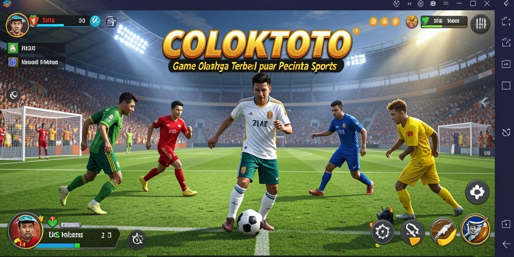 Tampilan gameplay COLOKTOTO yang seru dan interaktif di lapangan.
