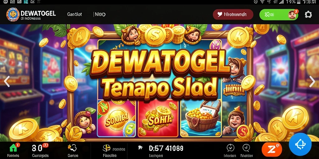 Screenshot DEWATOGEL yang menunjukkan momen seru saat bermain Slot.
