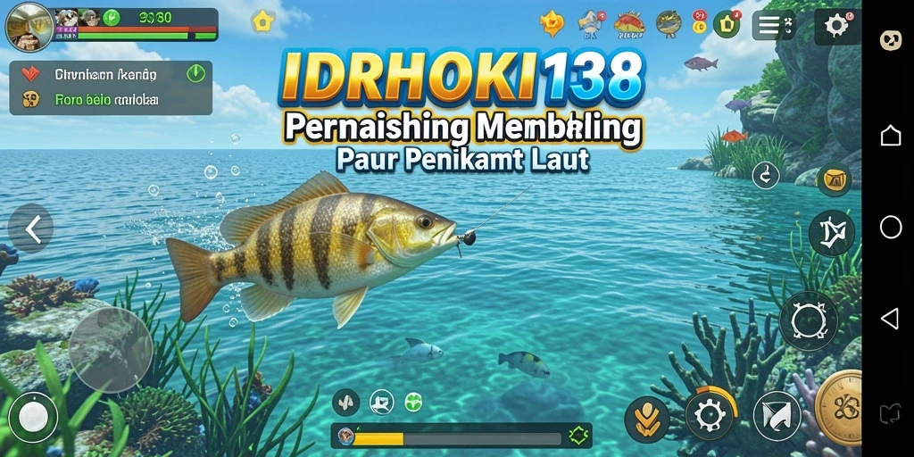 Tangkapan ikan besar di gameplay IDRHOKI138 yang seru.