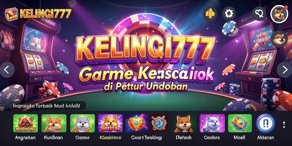 Tampilan gameplay seru KELINCI777 dengan fitur kasino menarik.