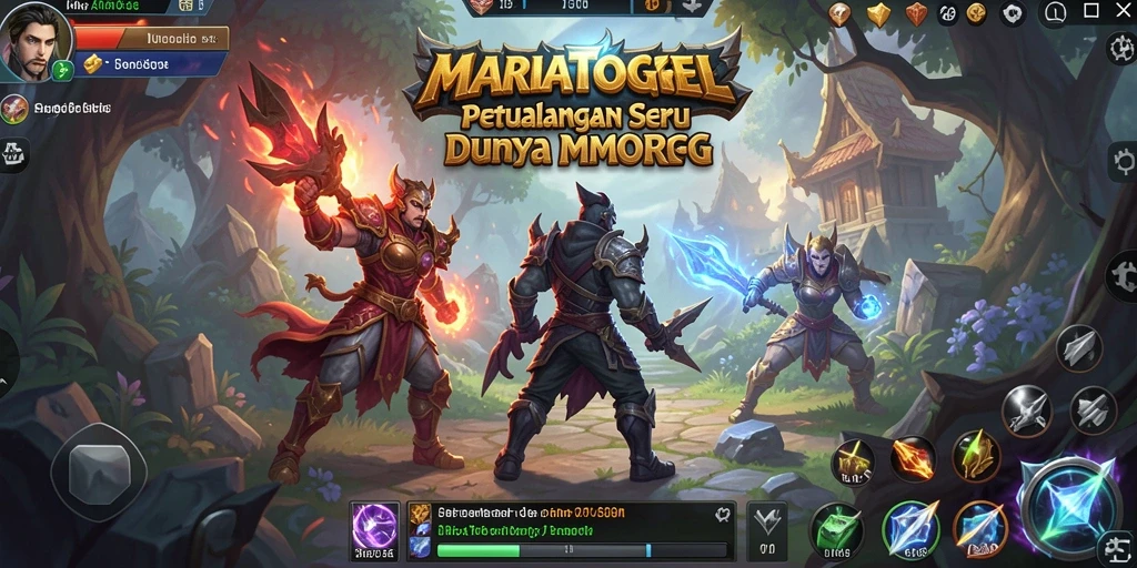 Tampilan gameplay seru dari MARIATOGEL dengan karakter dan dunia yang indah.
