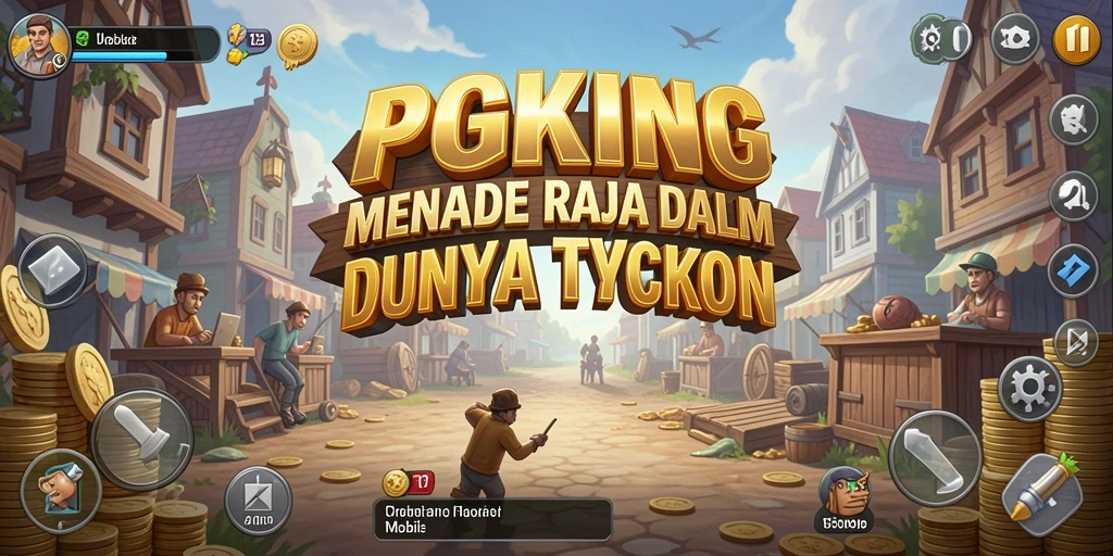 Screenshot PGKING menunjukkan aksi seru dalam bermain Tycoon.