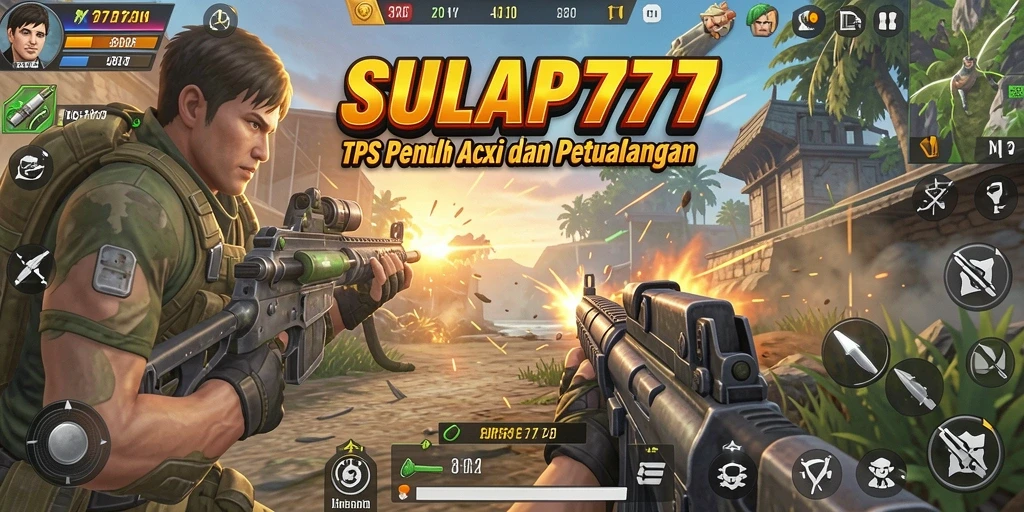 Tangkapan layar menunjukkan aksi seru dalam permainan TPS.