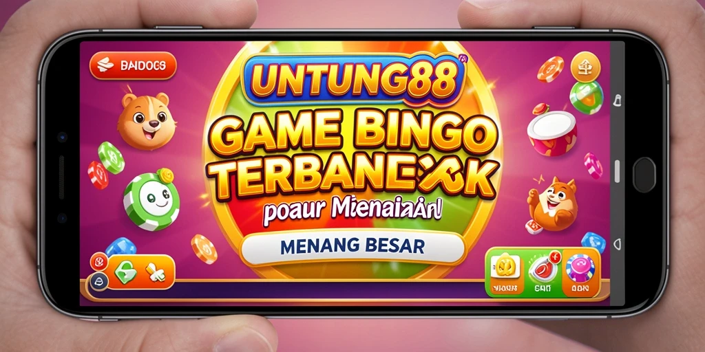 Tampilan screenshot utama UNTUNG88 saat gameplay Bingo yang seru.